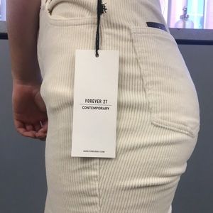 cream corduroy pants